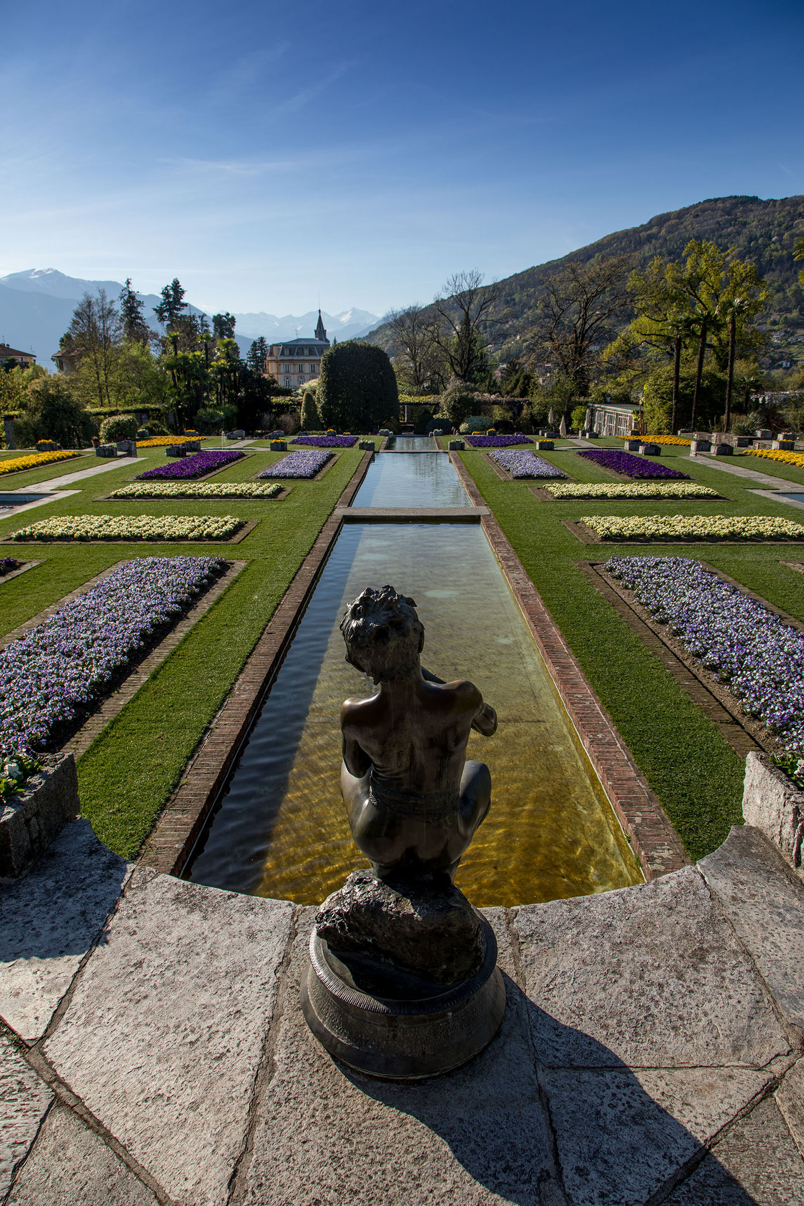 Giardini Botanici di Villa Taranto: Giardini terrazzati