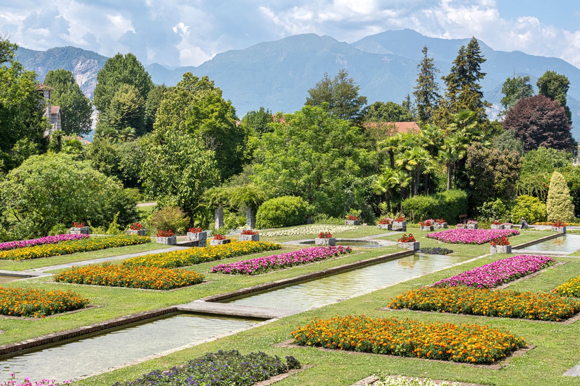 Giardini Botanici di Villa Taranto: Giardini terrazzati